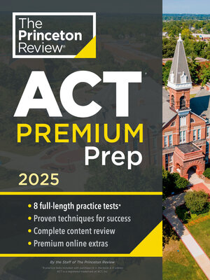 cover image of Princeton Review ACT Premium Prep, 2025